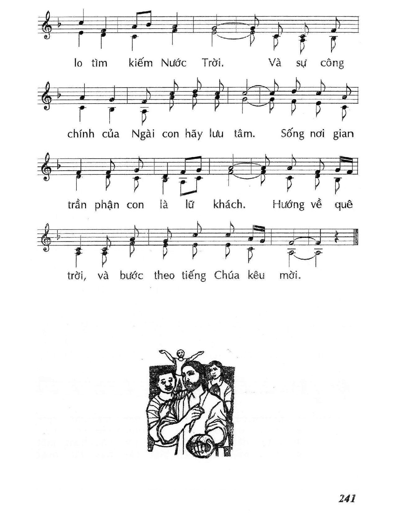 Page 2 of Sheet music PDF Đừng lo lắng ngày mai (Mt. 6) - Huy Hoàng