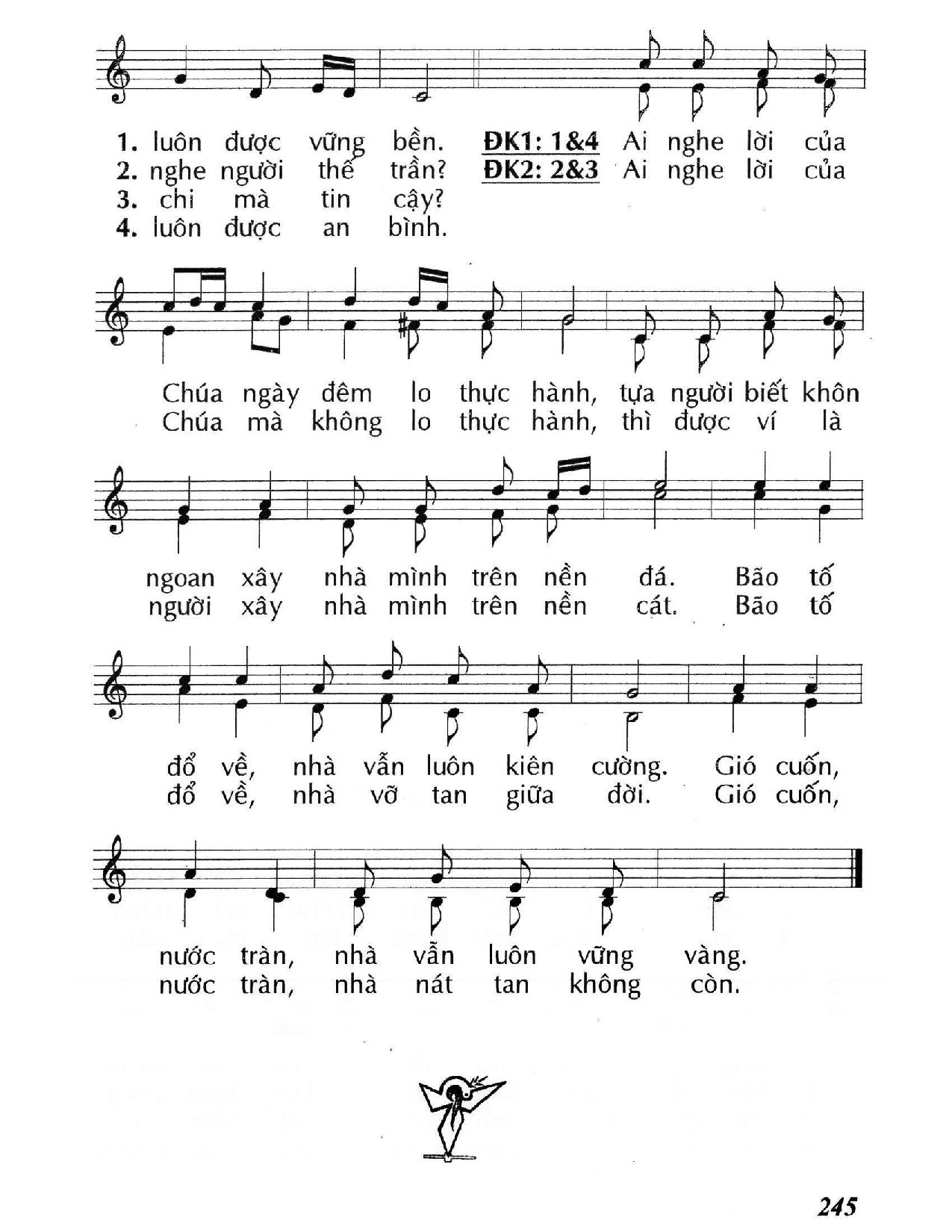 Page 2 of Sheet music PDF Lời Ngài trao cho con (Mt. 7) - Huy Hoàng