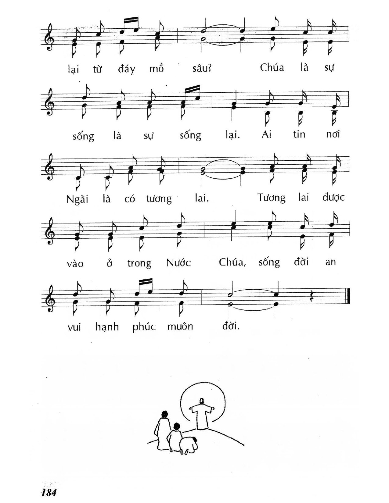 Page 3 of Sheet music PDF Chúa là sự sống (Ga. 11) - Huy Hoàng