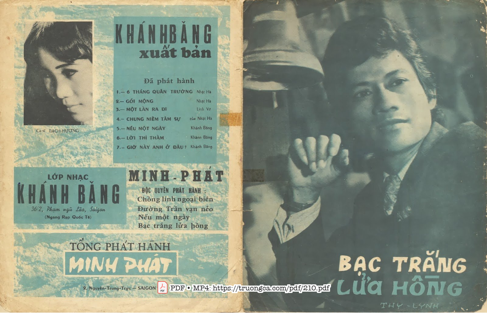 Sheet PDF of Bạc trắng lửa hồng