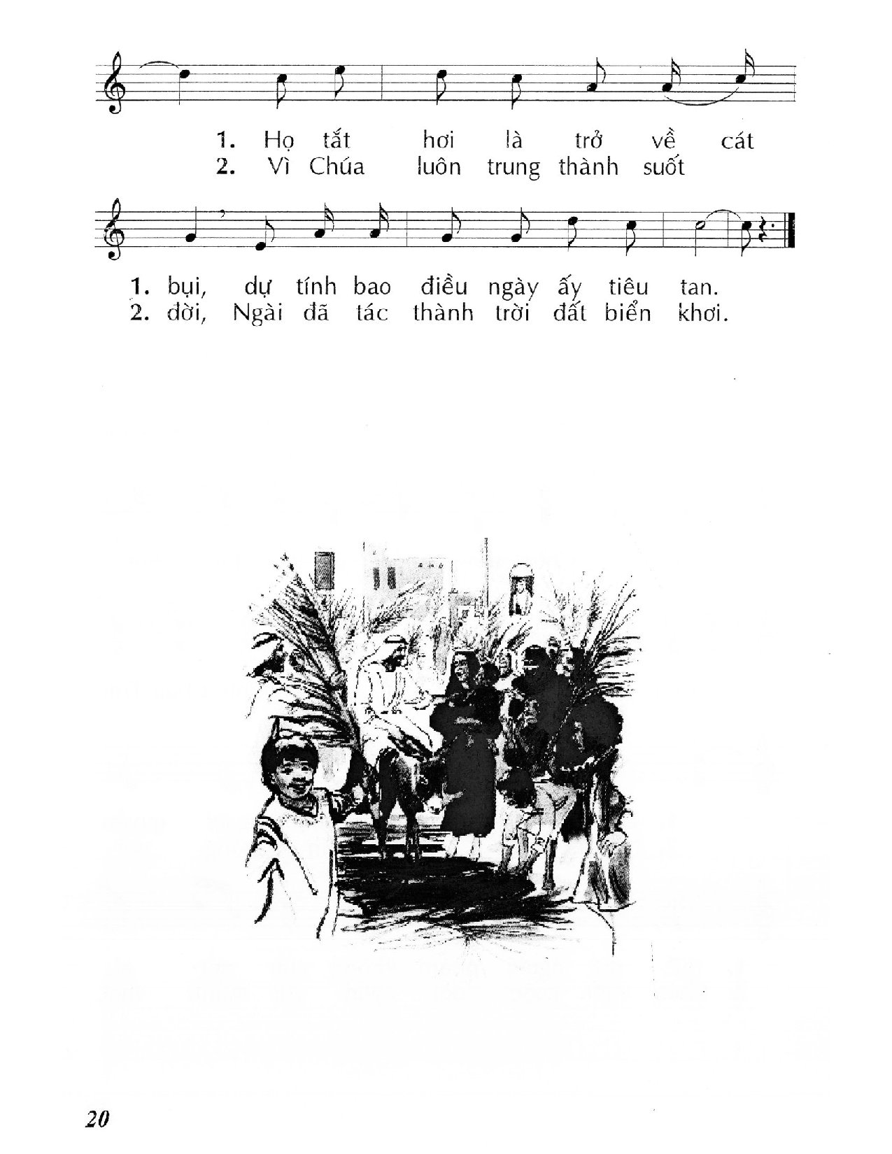 Page 2 of Sheet music PDF Ca tụng Chúa (Thánh Vịnh 145) - Huy Hoàng