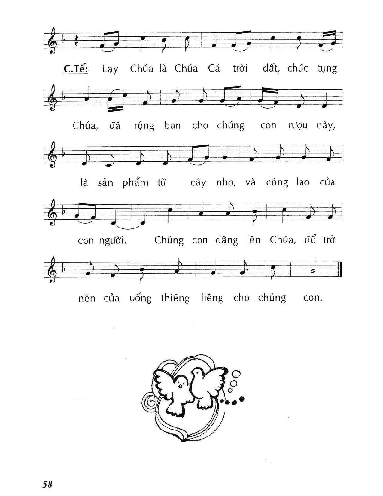 Page 2 of Sheet music PDF Dâng lễ vật - Huy Hoàng