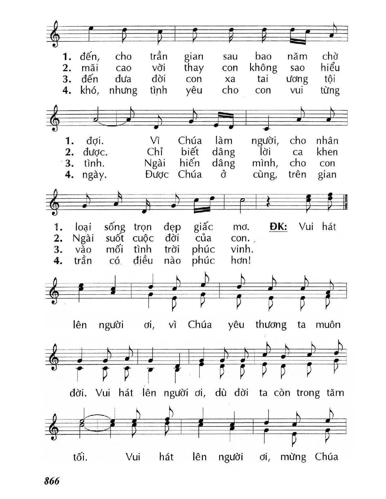 Page 2 of Sheet music PDF Khi mùa đông về - Huy Hoàng