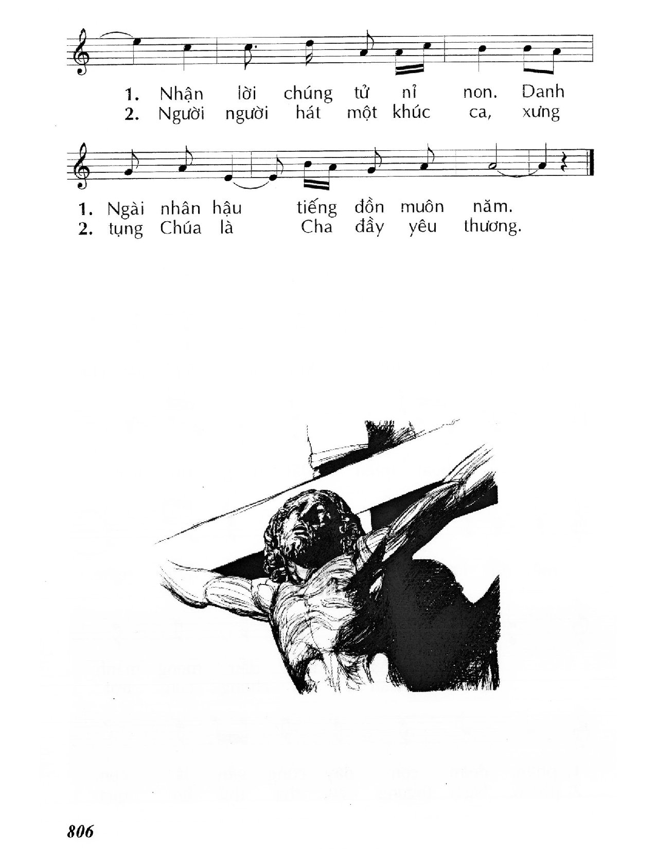Page 2 of Sheet music PDF Lạy Chúa, xin xót thương - Huy Hoàng