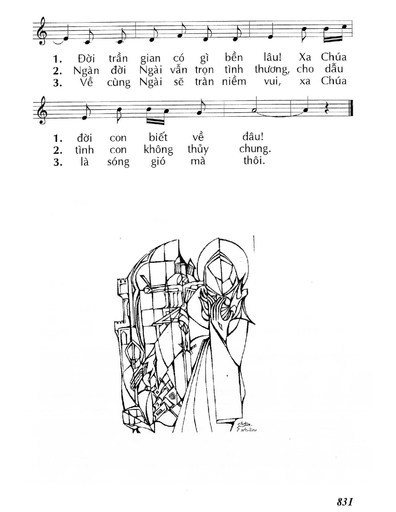 Page 2 of Sheet music PDF Về cùng Chúa - Huy Hoàng