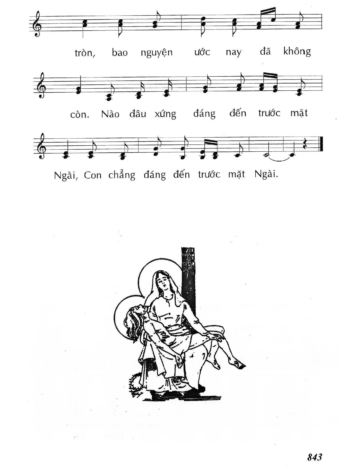 Page 3 of Sheet music PDF Xin thương xót con - Huy Hoàng