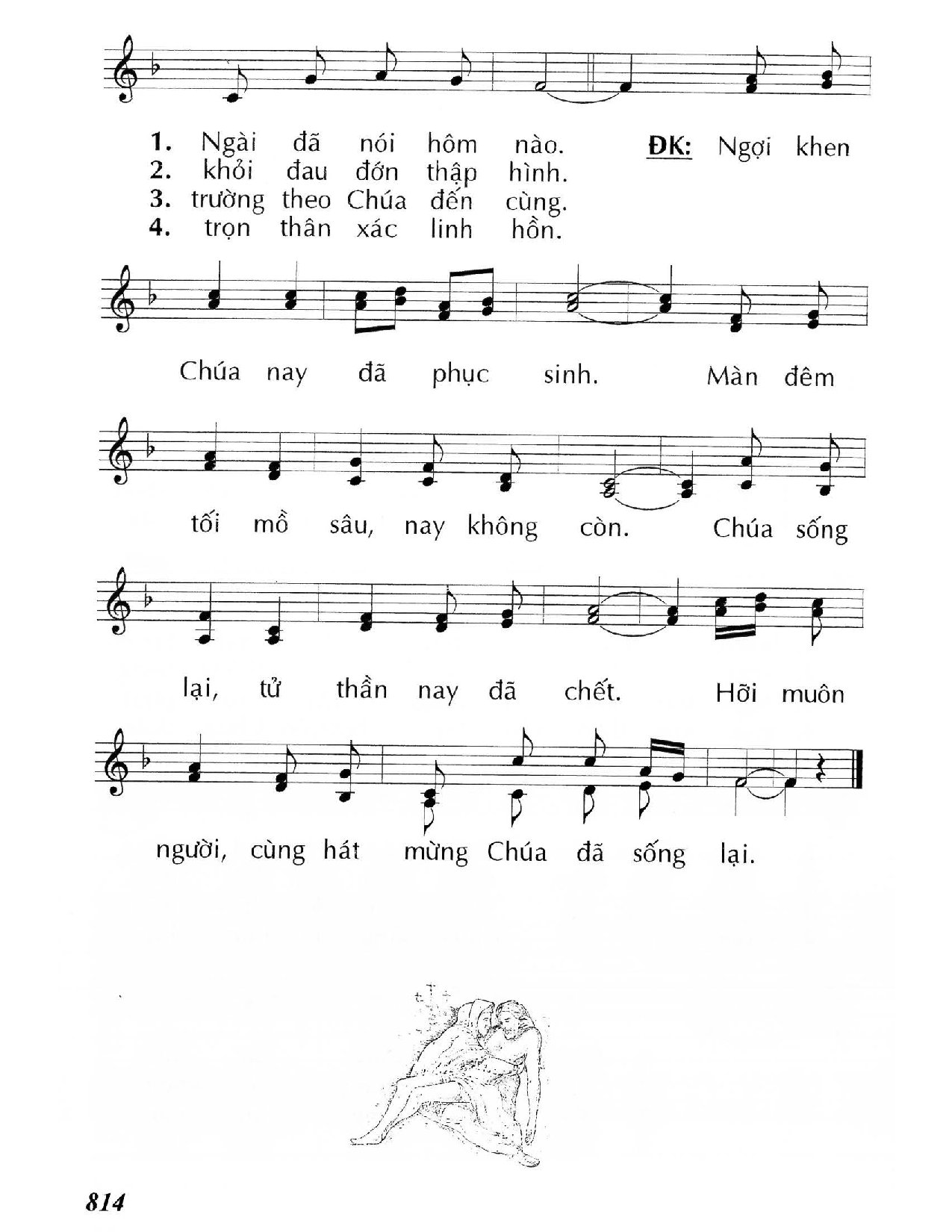 Page 2 of Sheet music PDF Mừng Chúa phục sinh - Huy Hoàng