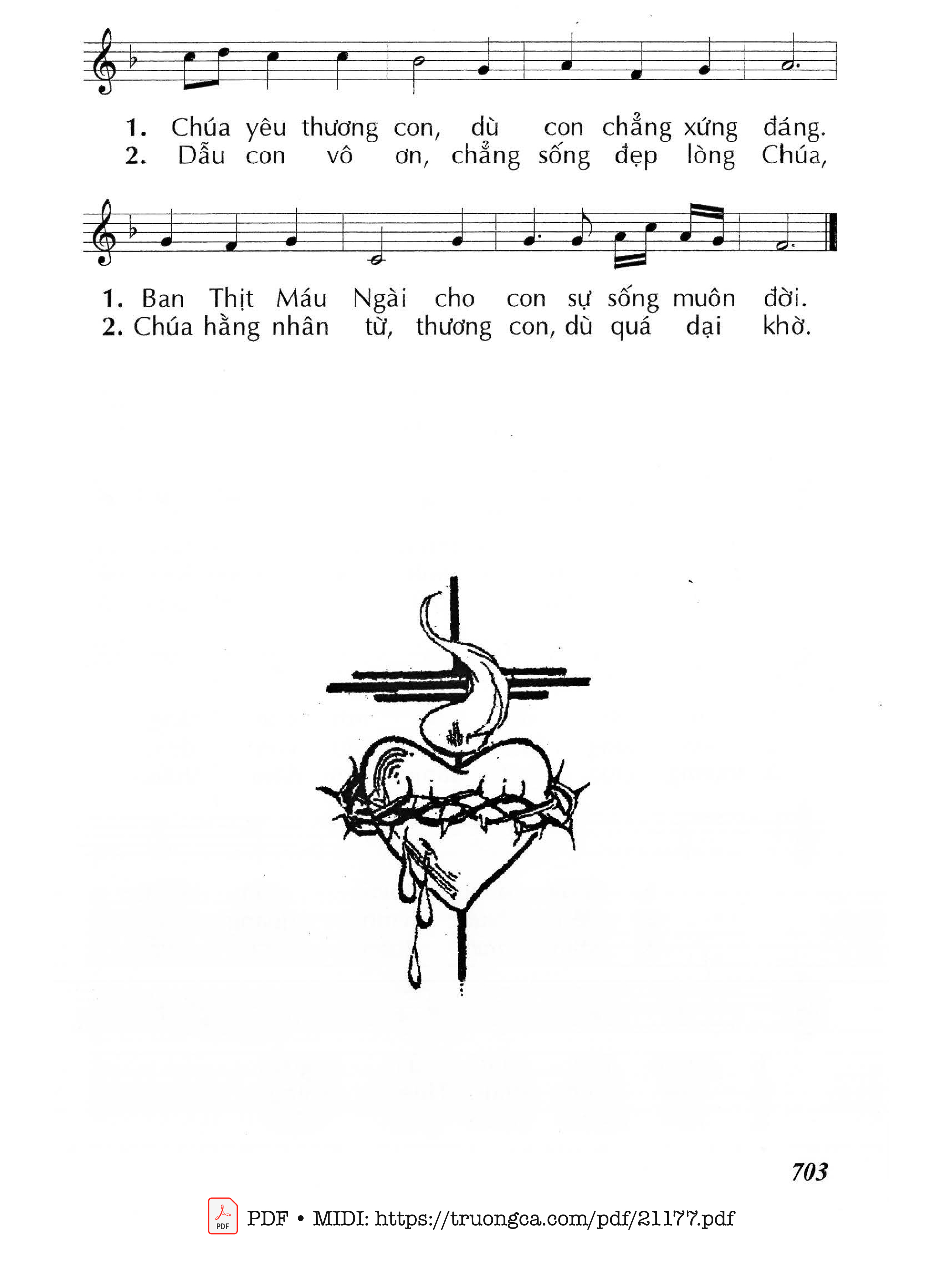 Qùy trước Thánh Thể con ngắm suy tình Chúa, Trang 3