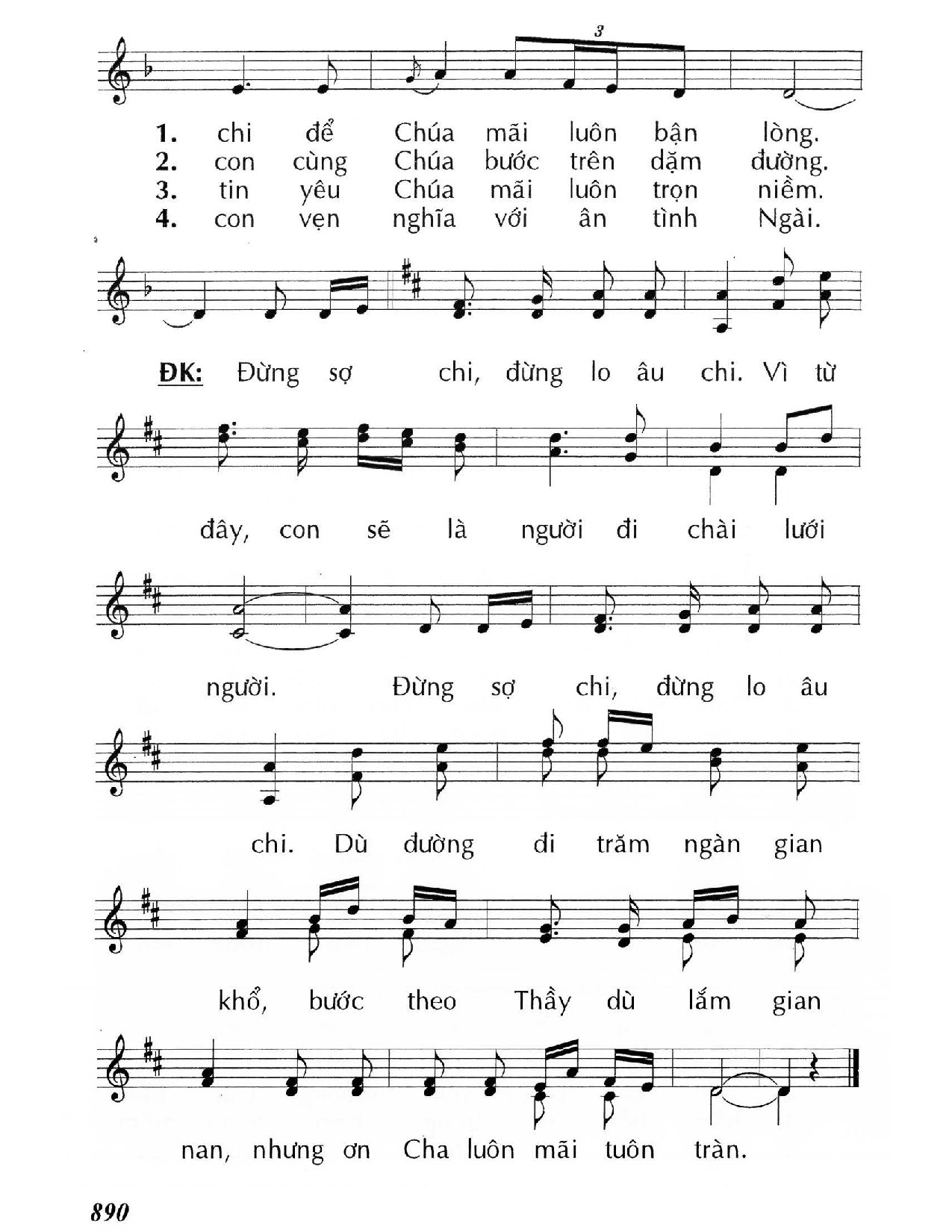 Page 2 of Sheet music PDF Đừng sợ chi - Huy Hoàng