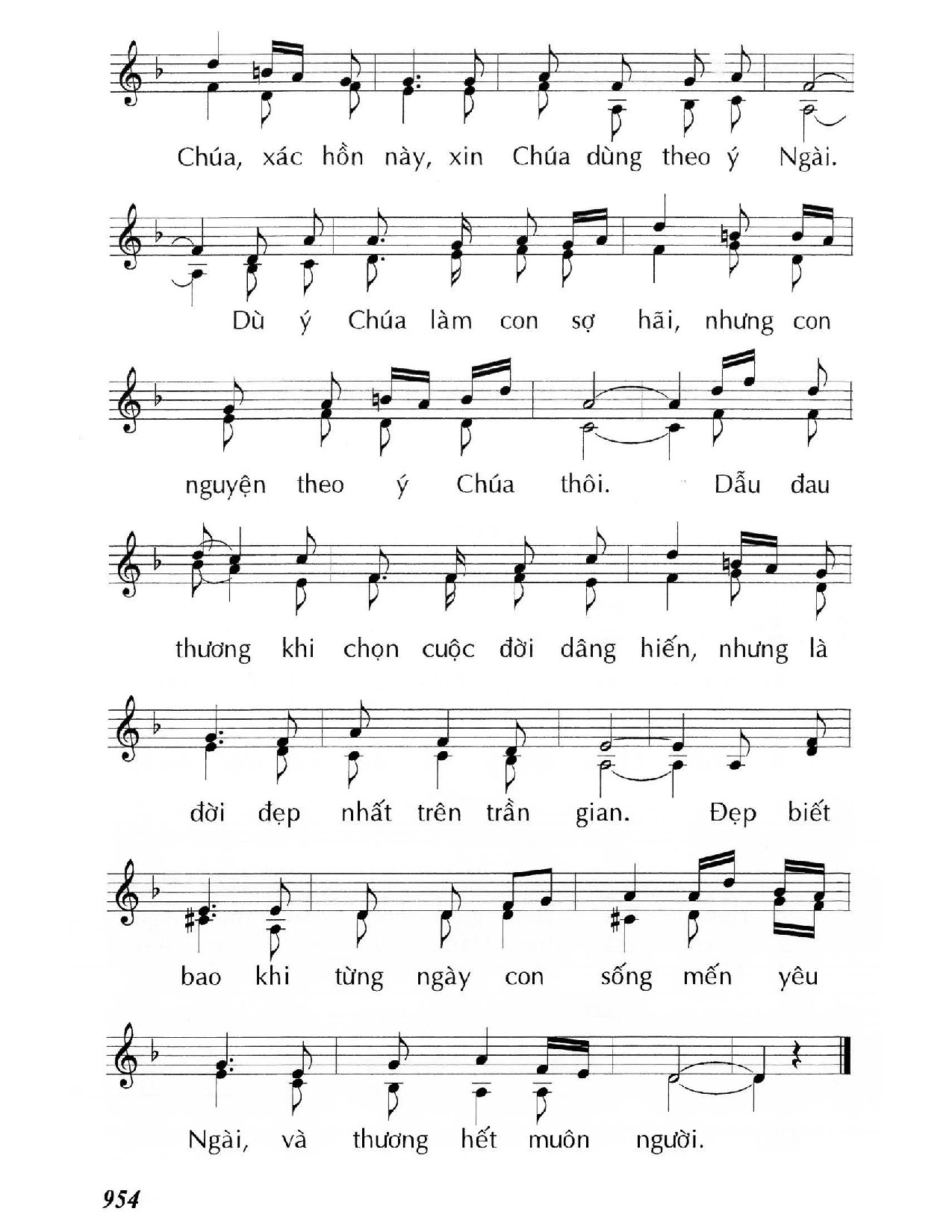 Page 2 of Sheet music PDF Con có chi - Huy Hoàng