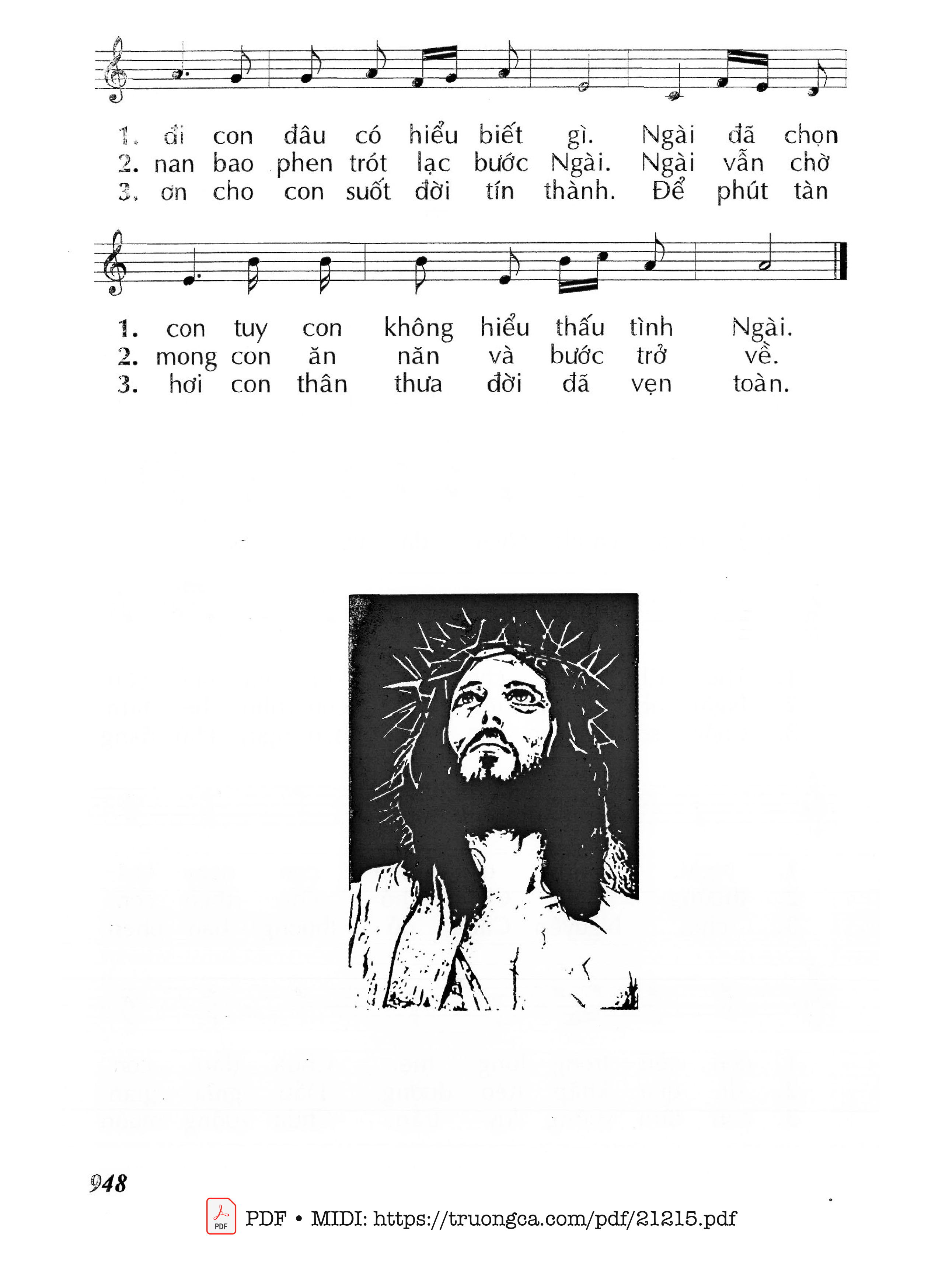 Không phải con đã chọn Ngài nhưng chính Ngài đã chọn con, Trang 2