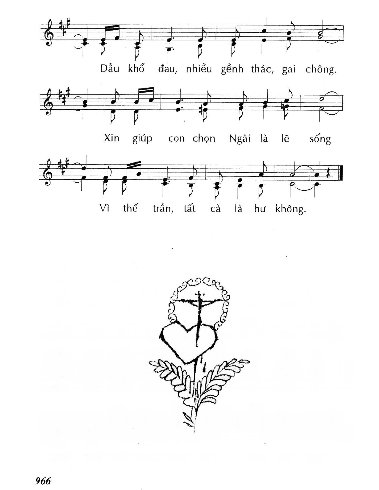 Page 2 of Sheet music PDF Xin giúp con theo Chúa - Huy Hoàng