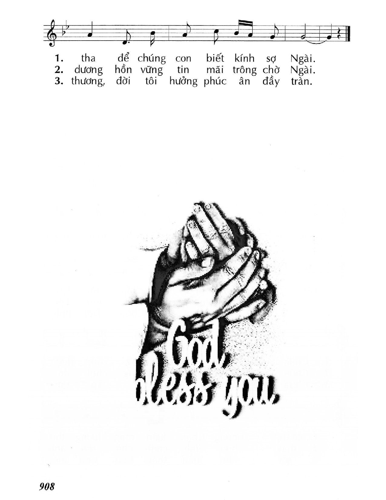 Page 2 of Sheet music PDF Con kêu lên Ngài - Huy Hoàng