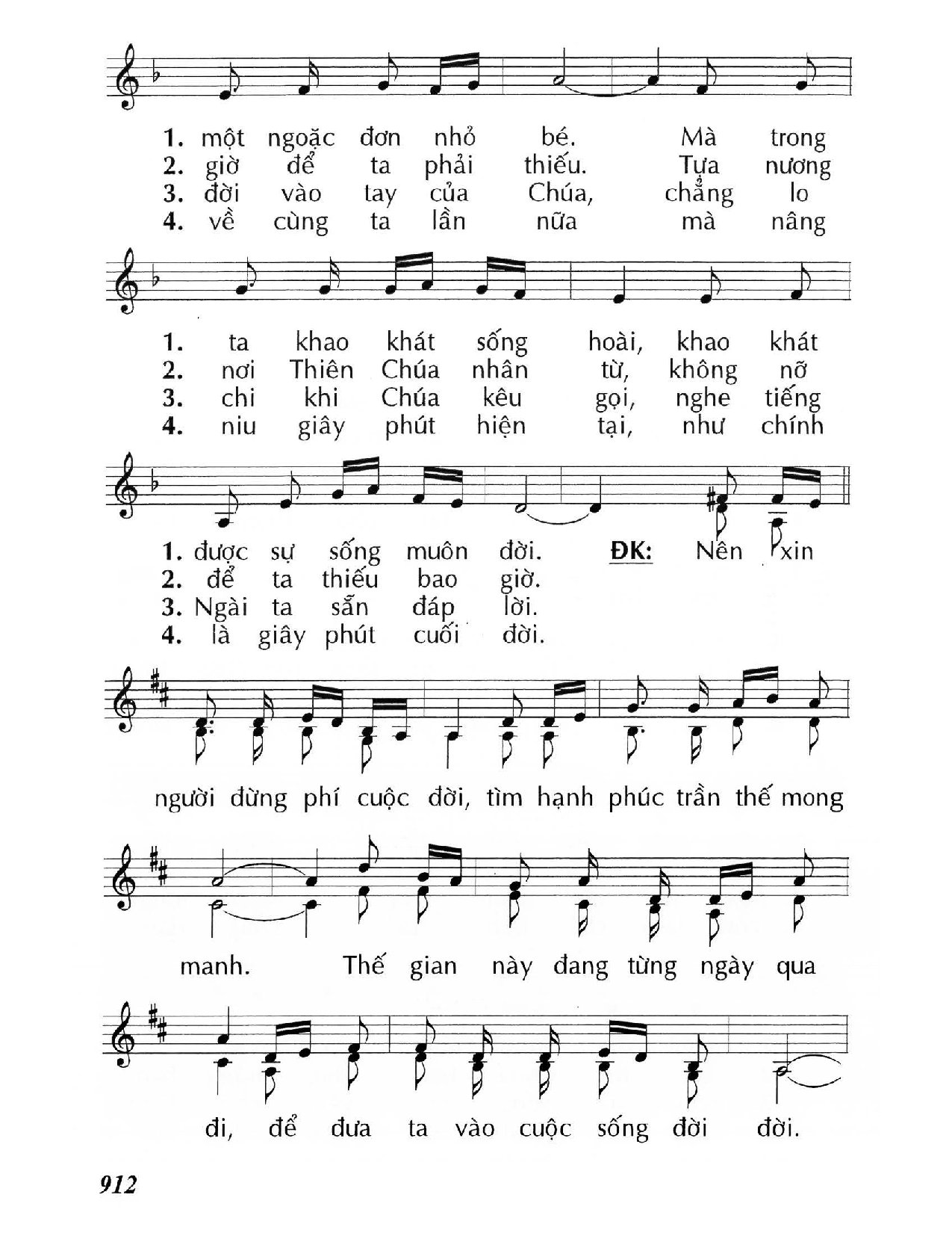Page 2 of Sheet music PDF Đời này không là tất cả - Huy Hoàng