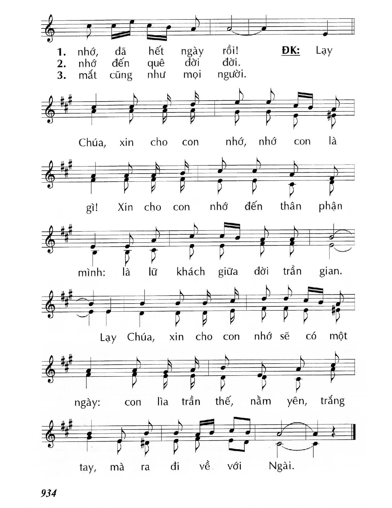 Page 2 of Sheet music PDF Sẽ có ngày về - Huy Hoàng