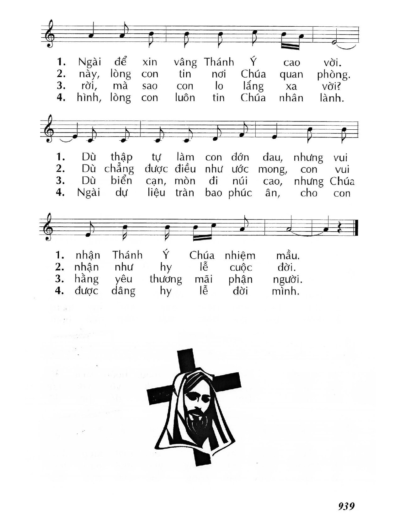 Page 3 of Sheet music PDF Vâng ý Chúa nhiệm mầu - Huy Hoàng