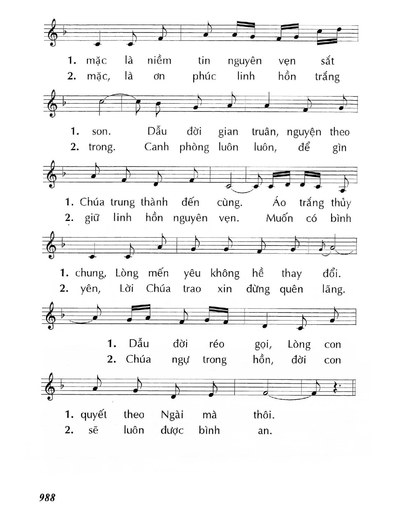Page 2 of Sheet music PDF Áo trắng con mặc - Huy Hoàng