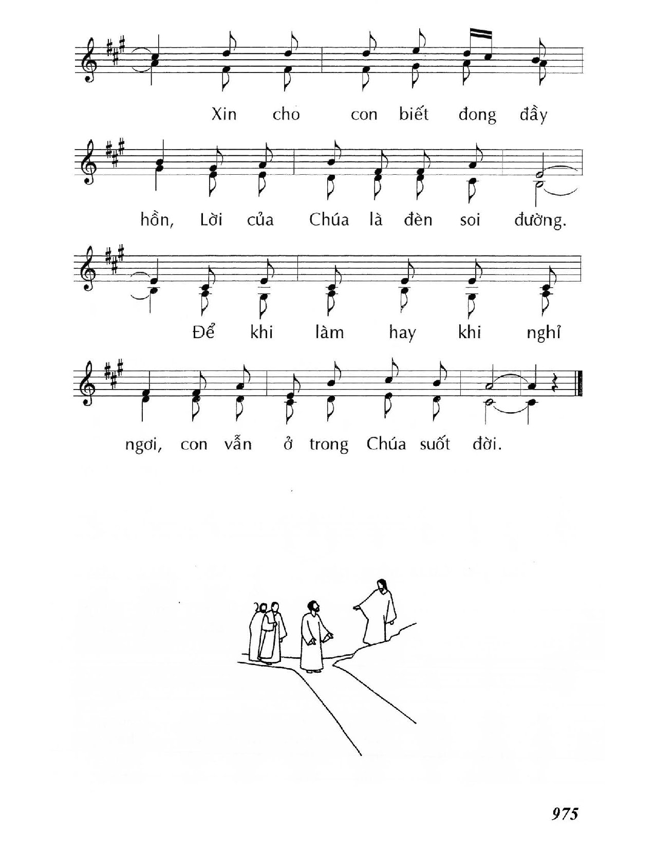 Page 3 of Sheet music PDF Con ra đi đến với anh em - Huy Hoàng