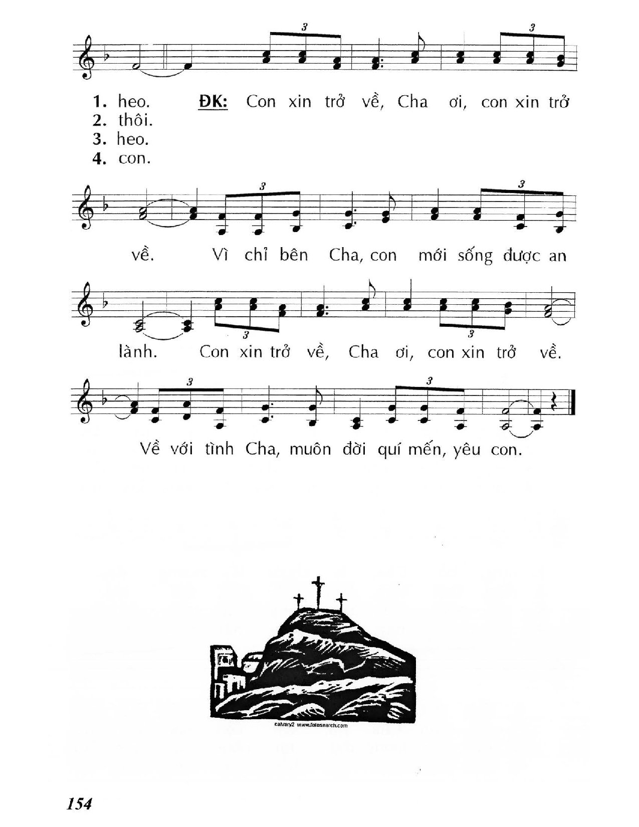 Page 2 of Sheet music PDF Con xin trở về (Lc 15, 1-3. 11-32) – Chúa Nhật 4 Mùa Chay/C. - Huy Hoàng