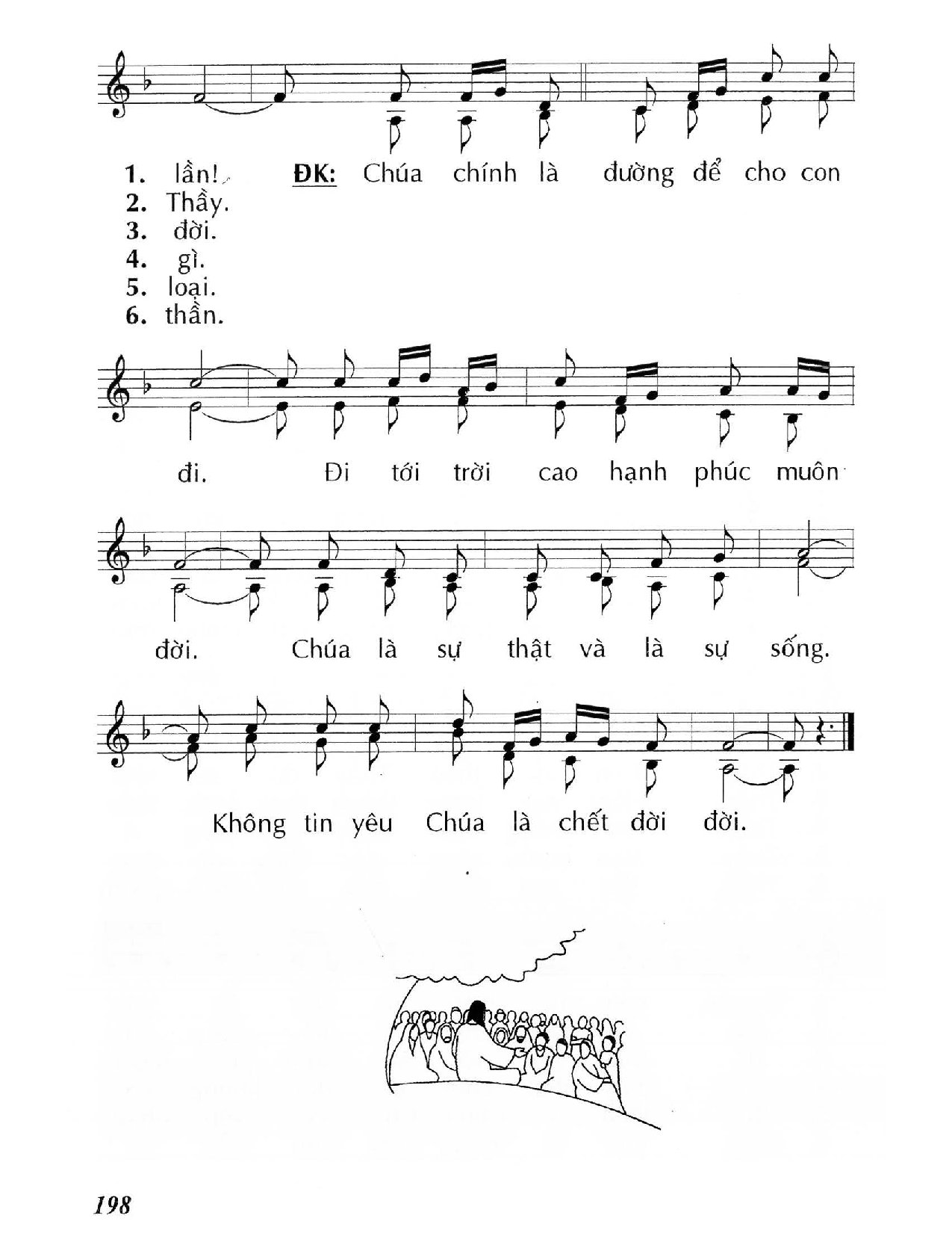 Page 2 of Sheet music PDF Chúa chính là đường (Ga 14, 1-12) – Chúa Nhật 5 Phục Sinh/A. - Huy Hoàng