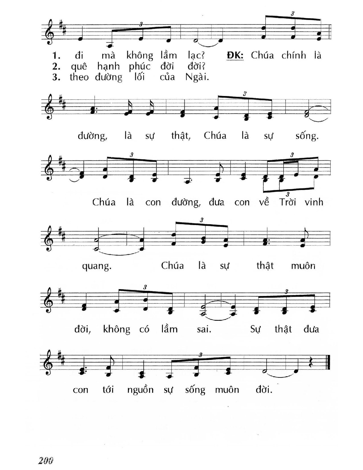 Page 2 of Sheet music PDF Chúa là con đường (Ga 14, 1-12) – Chúa Nhật 5 Phục Sinh/A. - Huy Hoàng