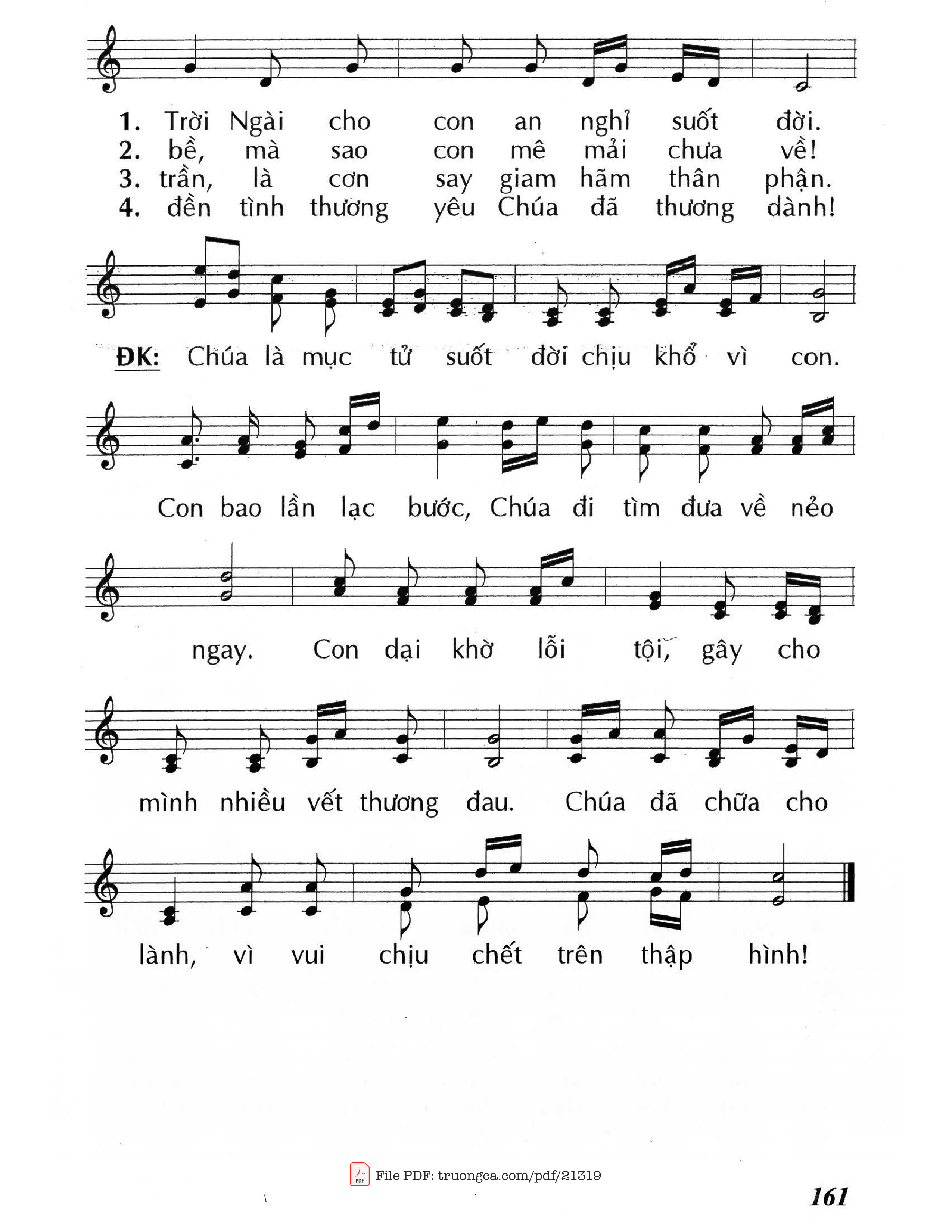 Page 2 of Sheet music PDF Chúa là Mục tử (Ga 10, 1-10) – Chúa Nhật 4 Phục Sinh/A. - Huy Hoàng
