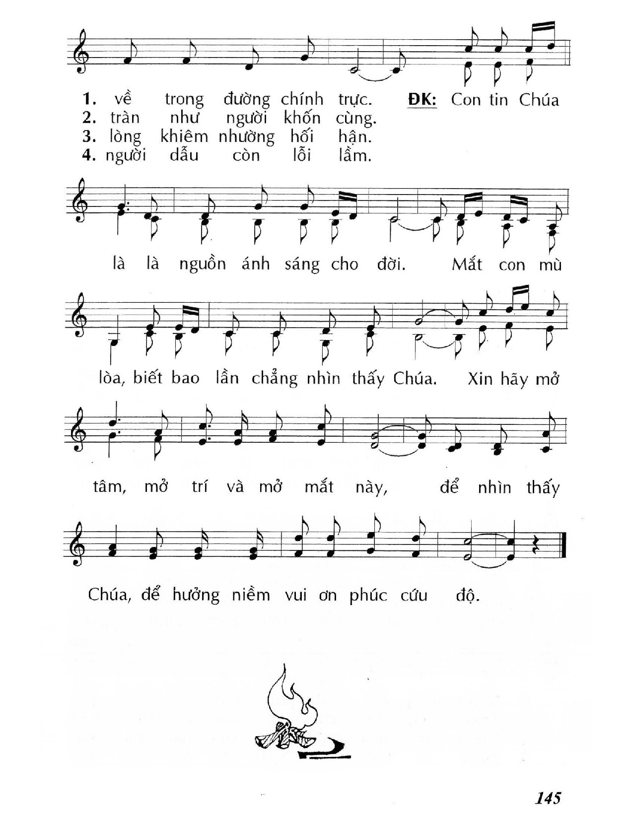 Page 2 of Sheet music PDF Chúa là nguồn ánh sáng (Ga 9, 1-41) – Chúa Nhật 4 Mùa Chay/A. - Huy Hoàng
