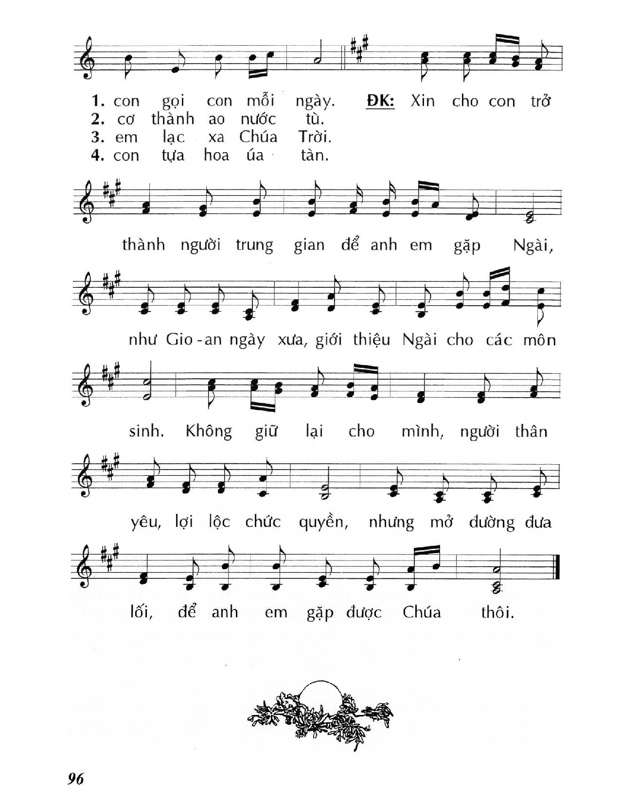 Page 2 of Sheet music PDF Trung gian lời gọi (Ga 1, 35-42) – Chúa Nhật 2 Thường Niên/B. - Huy Hoàng