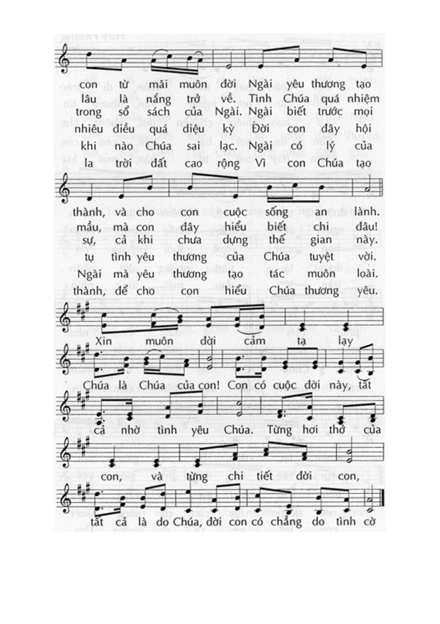 Page 2 of Sheet music PDF Không tình cờ – Huy Hoàng - Huy Hoàng