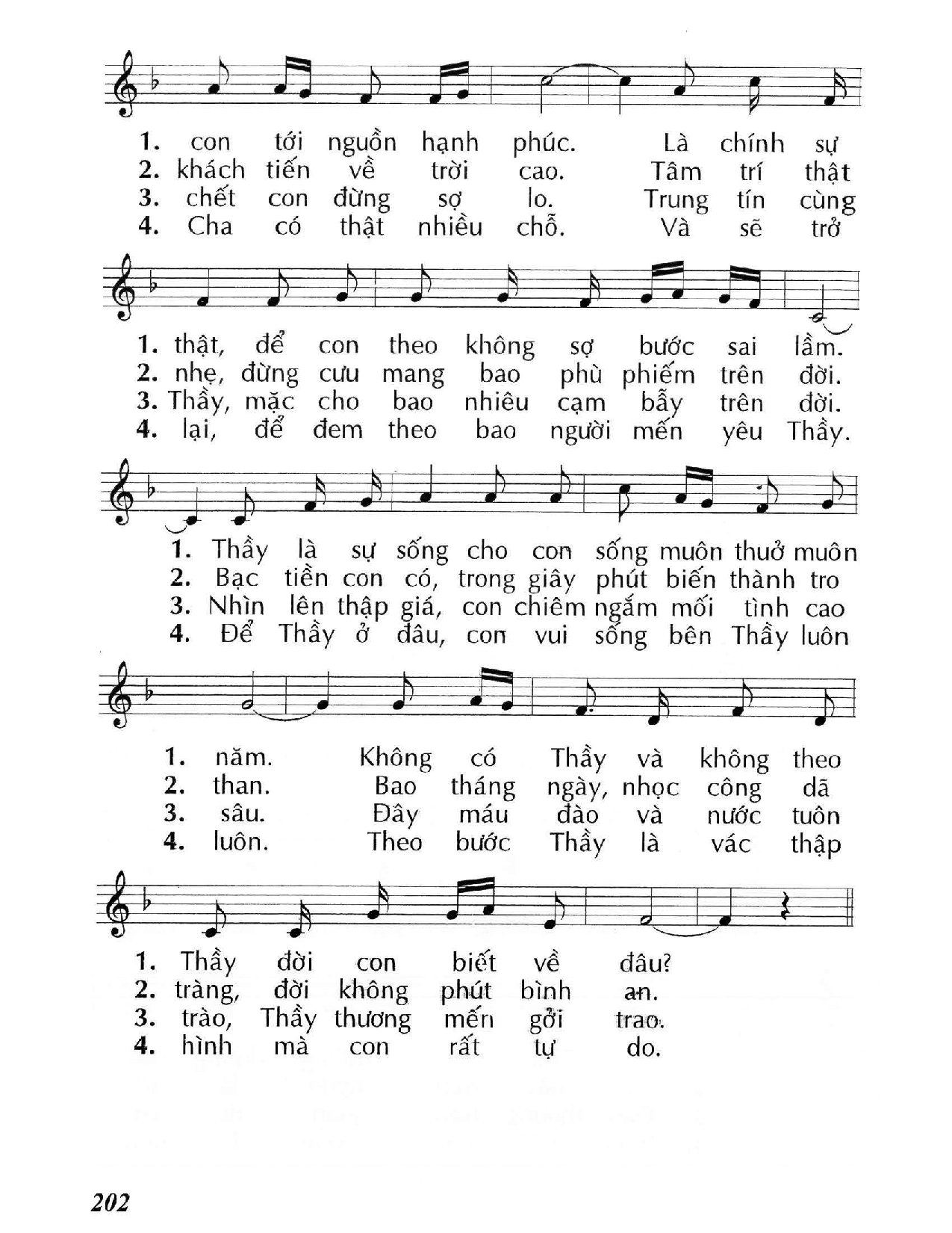 Page 2 of Sheet music PDF Đừng xao xuyến - Huy Hoàng