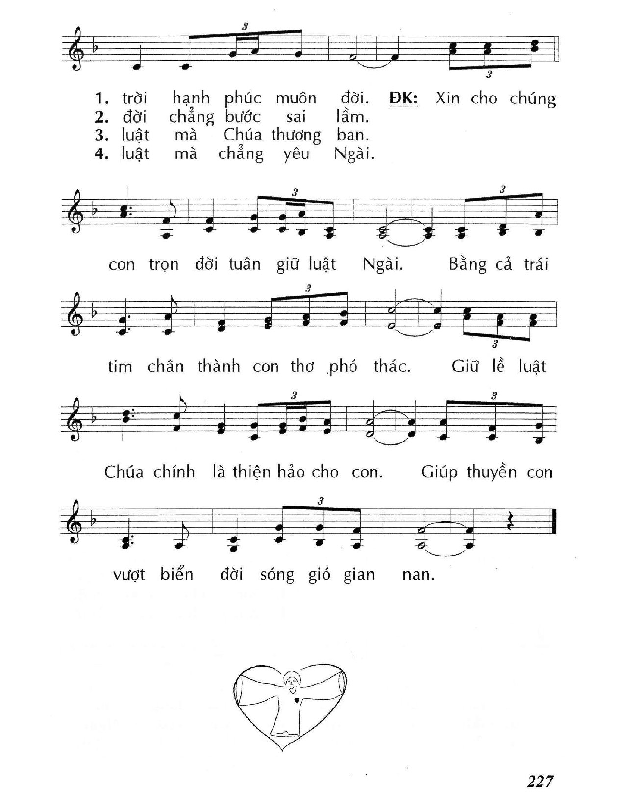 Page 2 of Sheet music PDF Tuân giữ luật Chúa  - Huy Hoàng