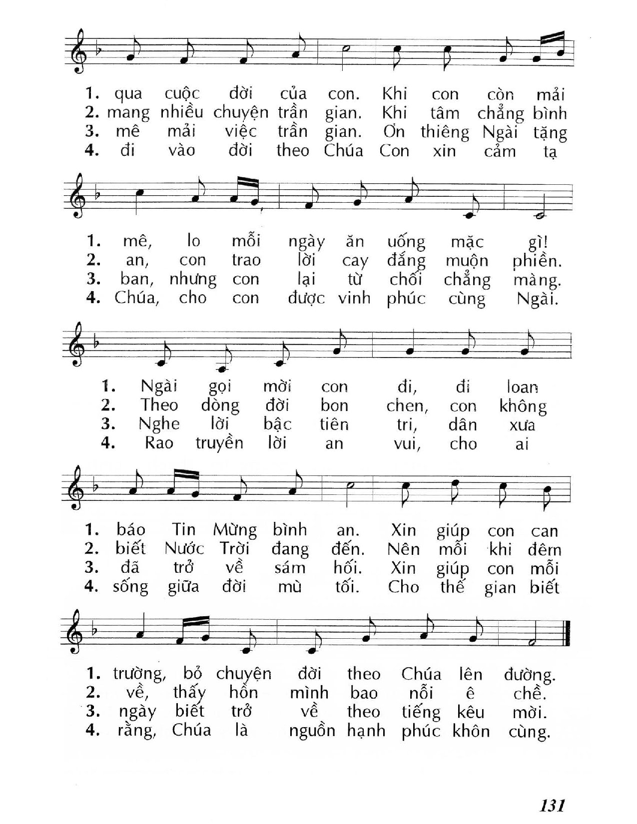 Page 2 of Sheet music PDF Thời kỳ đã mãn (Mc .1) - Huy Hoàng