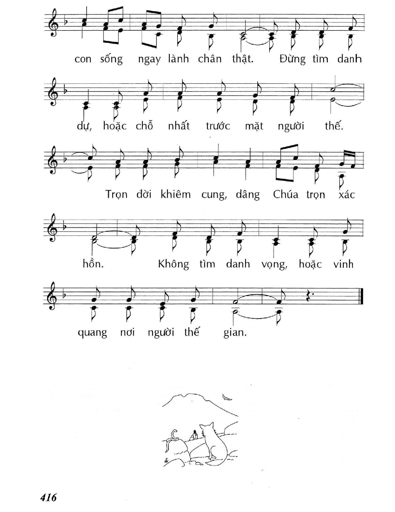 Page 2 of Sheet music PDF Khi làm việc lành  - Huy Hoàng