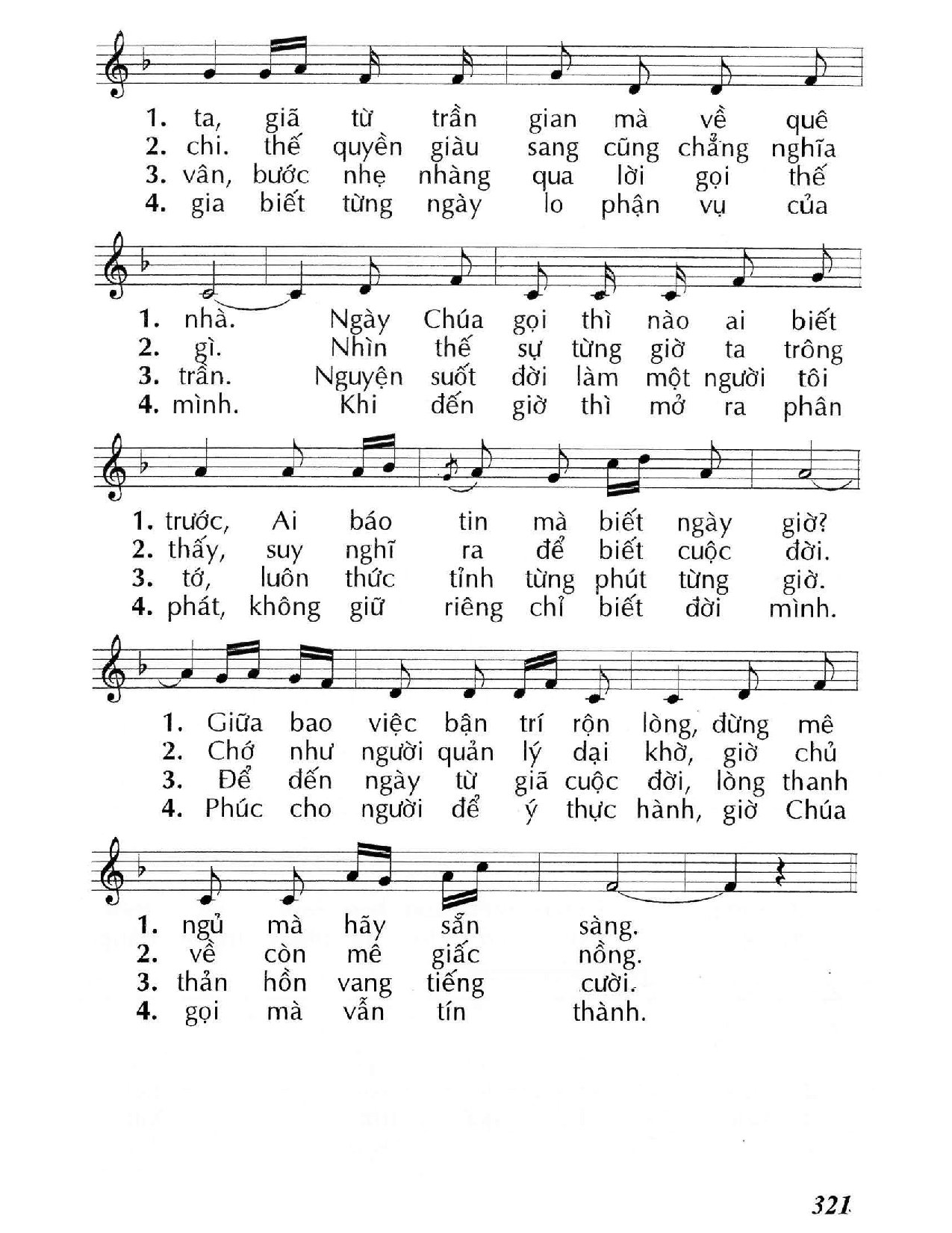 Page 2 of Sheet music PDF Hãy tỉnh thức sẵn sàng - Huy Hoàng