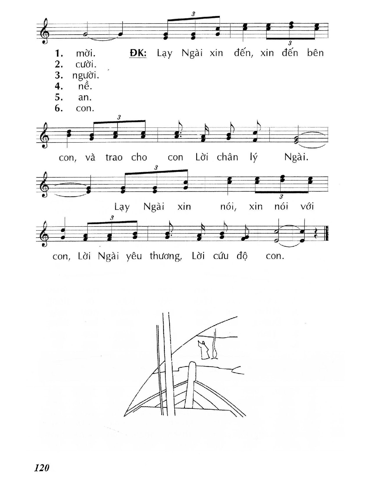 Page 2 of Sheet music PDF Xin đến với con (Lc. 24) - Huy Hoàng