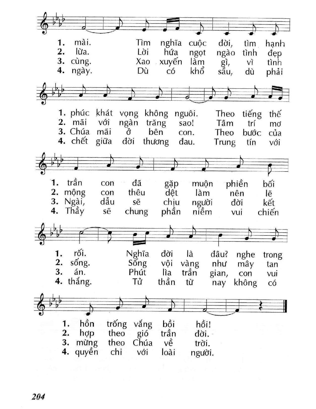 Page 2 of Sheet music PDF Thầy là Đường (Ga. 14) - Huy Hoàng