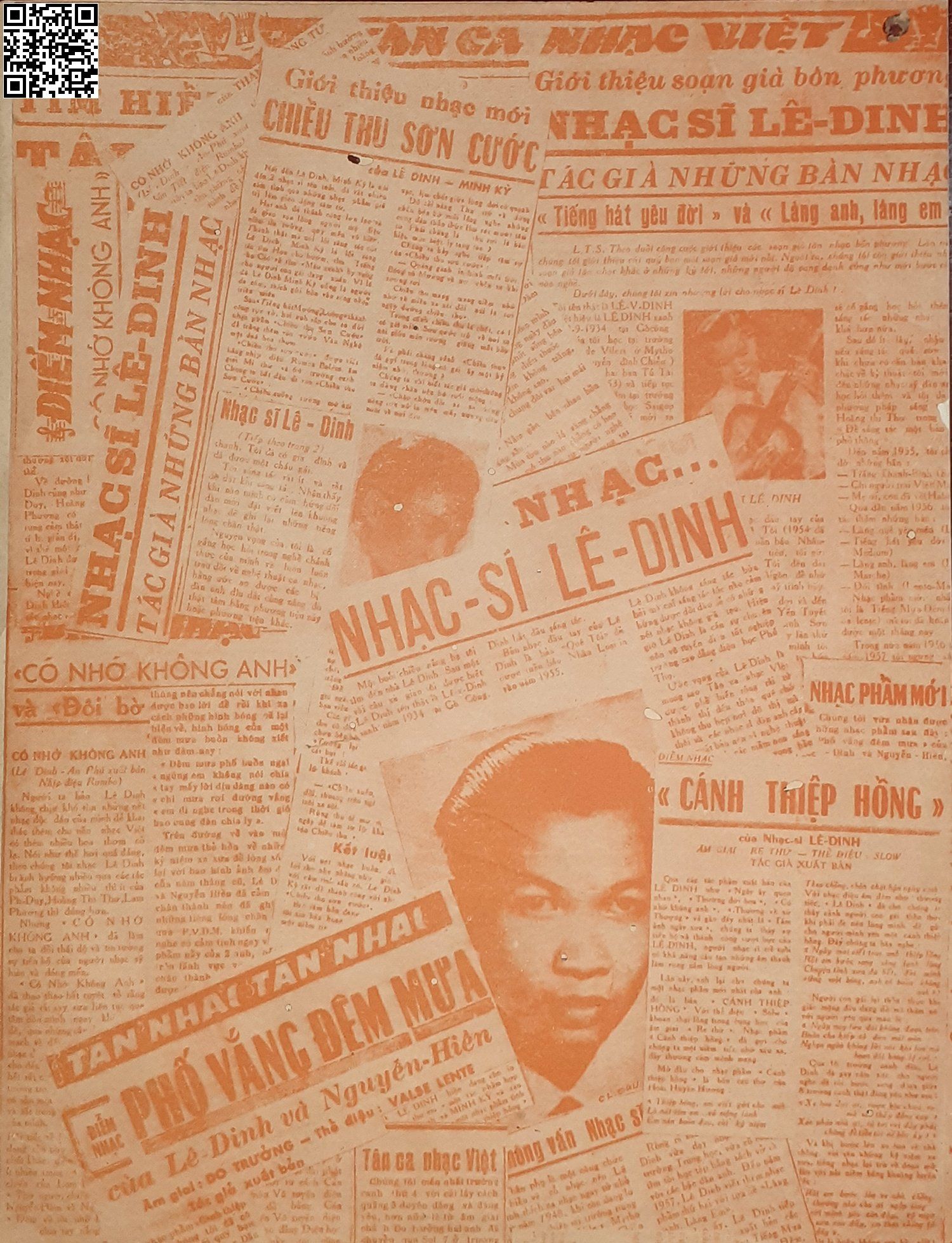 Page 4 of Sheet music PDF Ga chiều - Lê Dinh