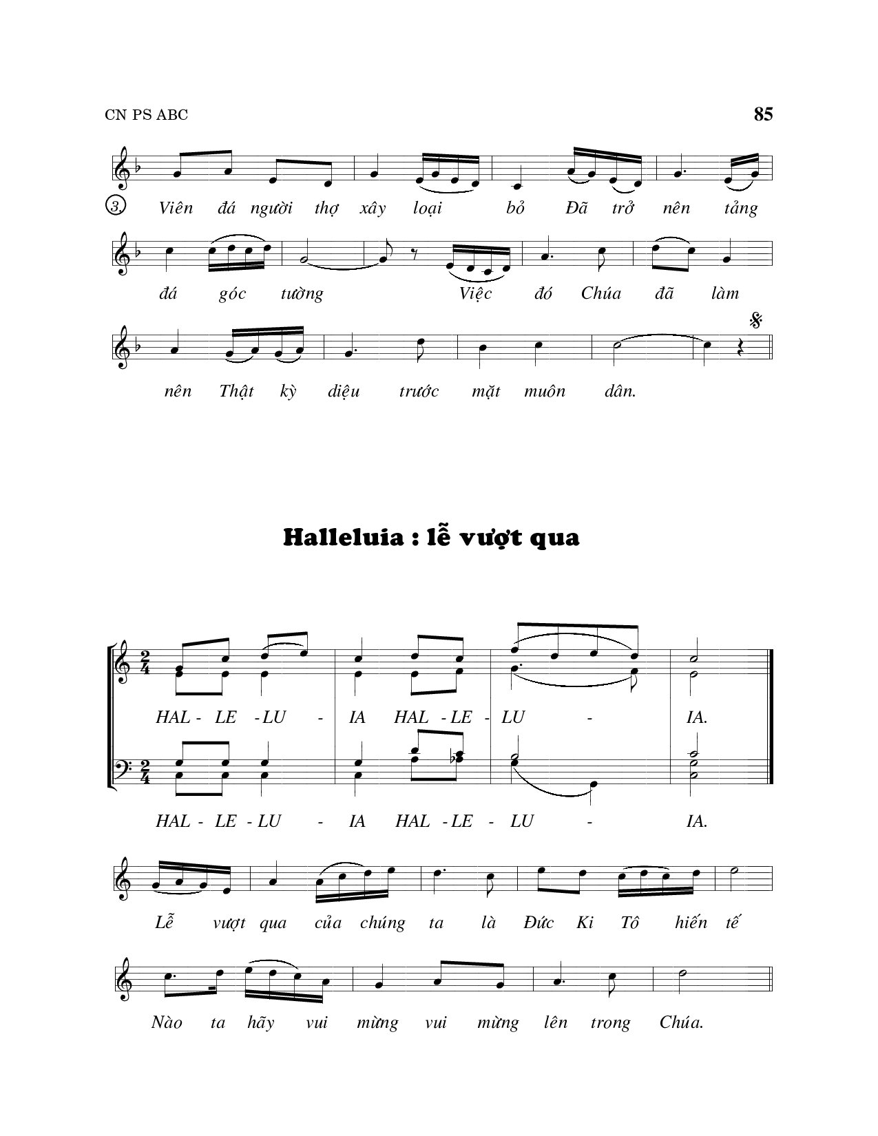 Page 2 of Sheet music PDF Thánh Vịnh 117 - Viết Chung