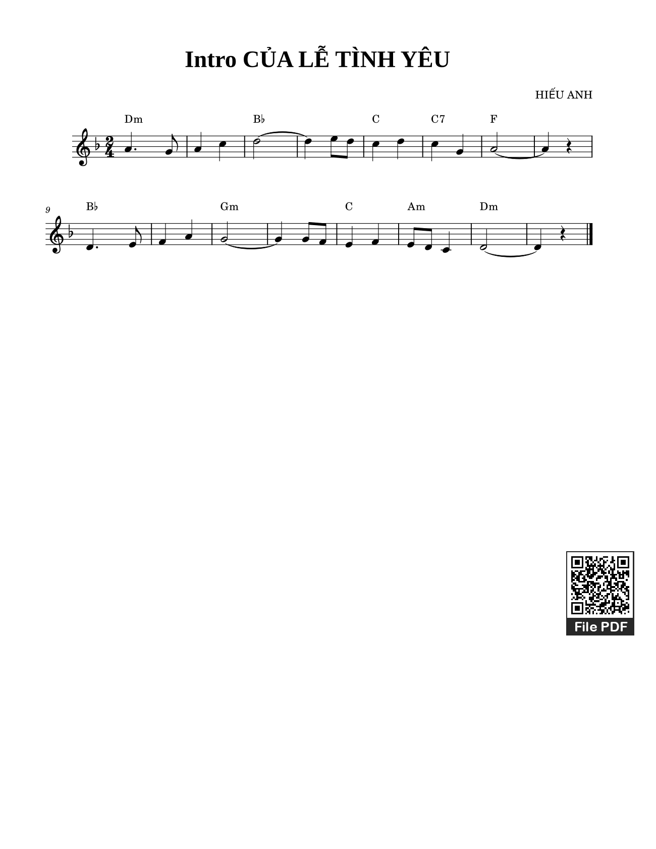 Page 2 of Sheet music PDF Của lễ tình yêu - Viết Chung