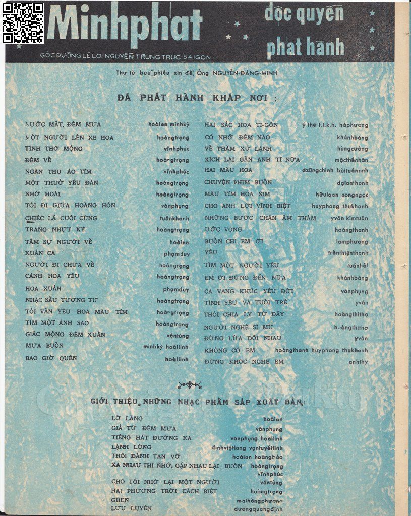 Page 4 of Sheet music PDF Giã từ đêm mưa - Văn Phụng