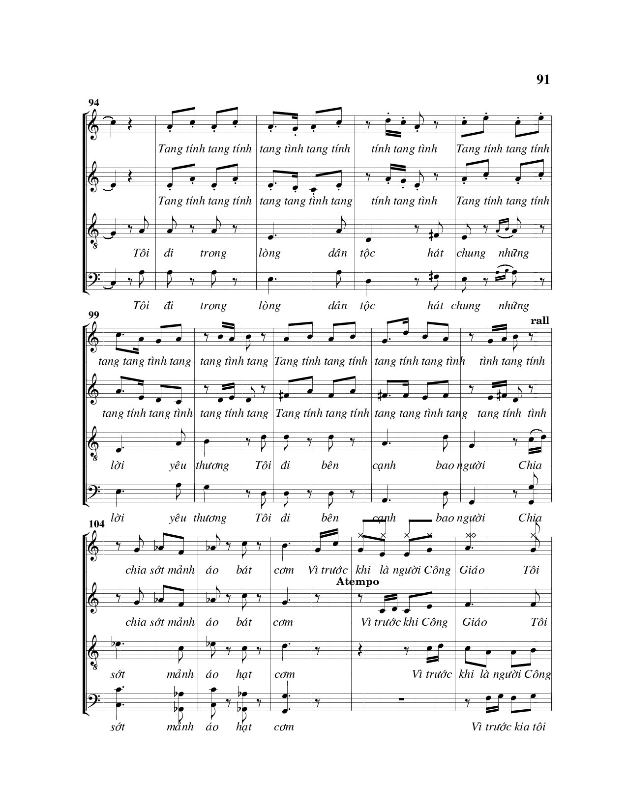 Page 7 of Sheet music PDF Người Công giáo Việt Nam - Viết Chung