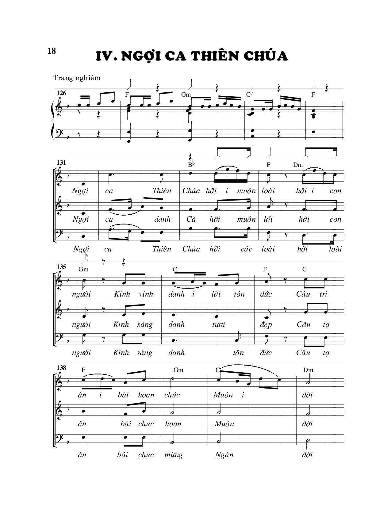 Page 8 of Sheet music PDF Trường ca sáng danh Thiên Chúa - Viết Chung