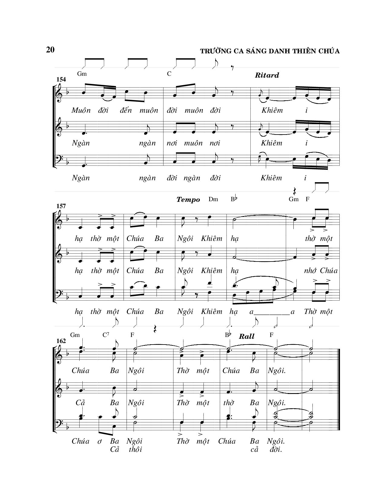 Page 10 of Sheet music PDF Trường ca sáng danh Thiên Chúa - Viết Chung