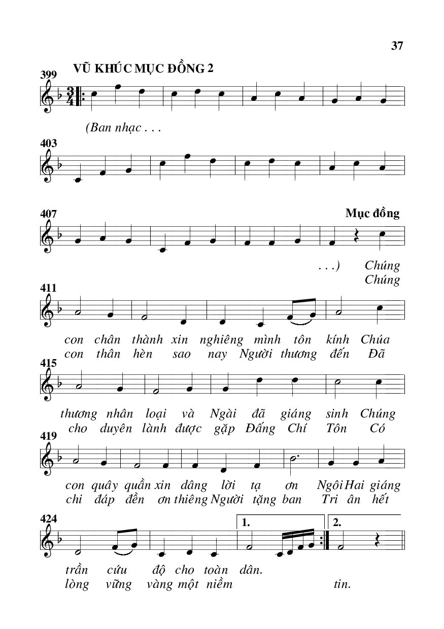 Page 17 of Sheet music PDF Ca cảnh Giáng sinh - Viết Chung
