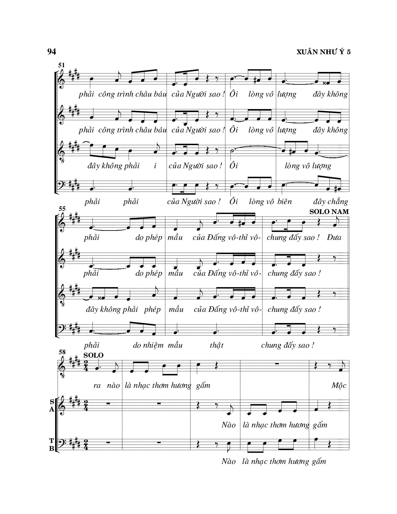 Page 5 of Sheet music PDF Xuân như ý - Viết Chung