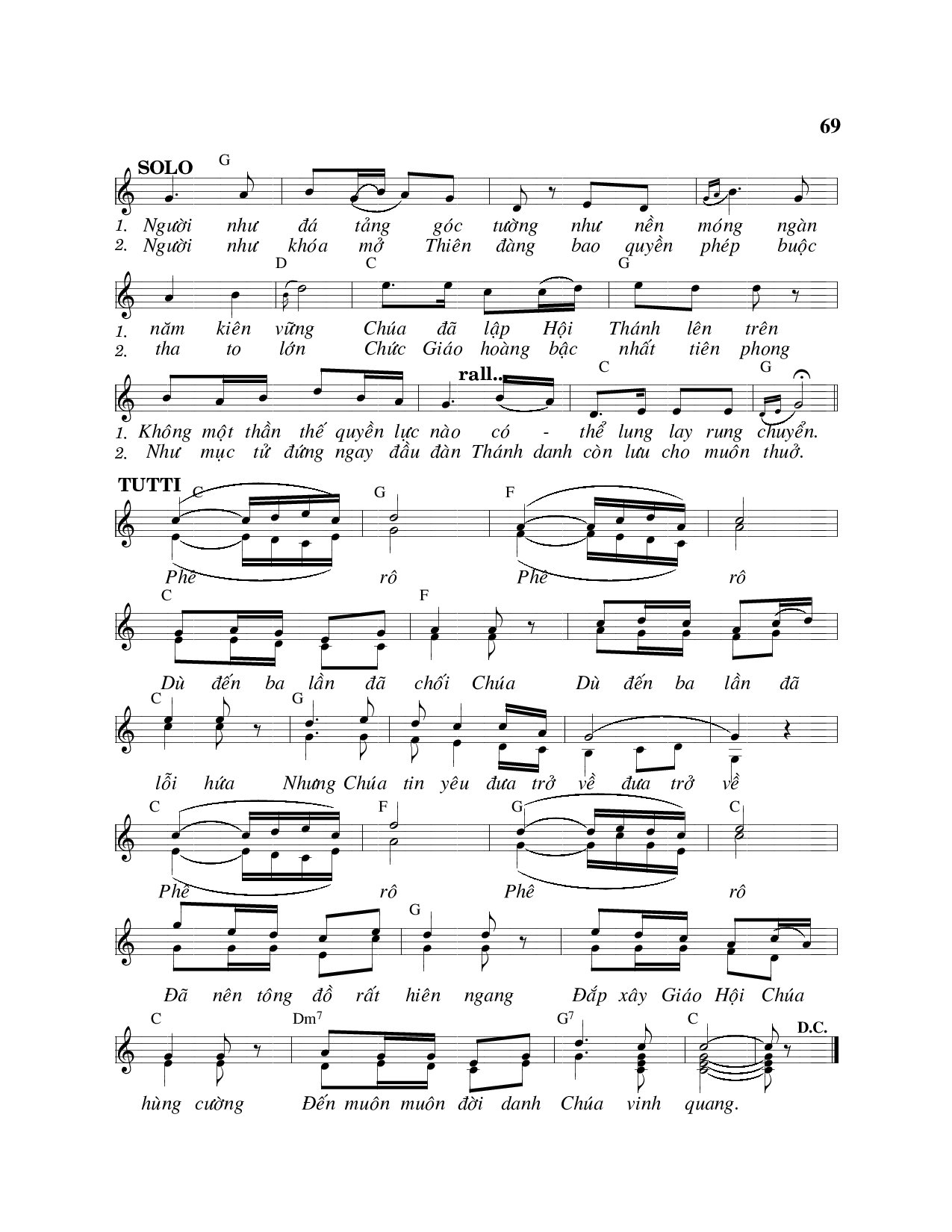 Page 2 of Sheet music PDF Bài ca Phê rô - Viết Chung