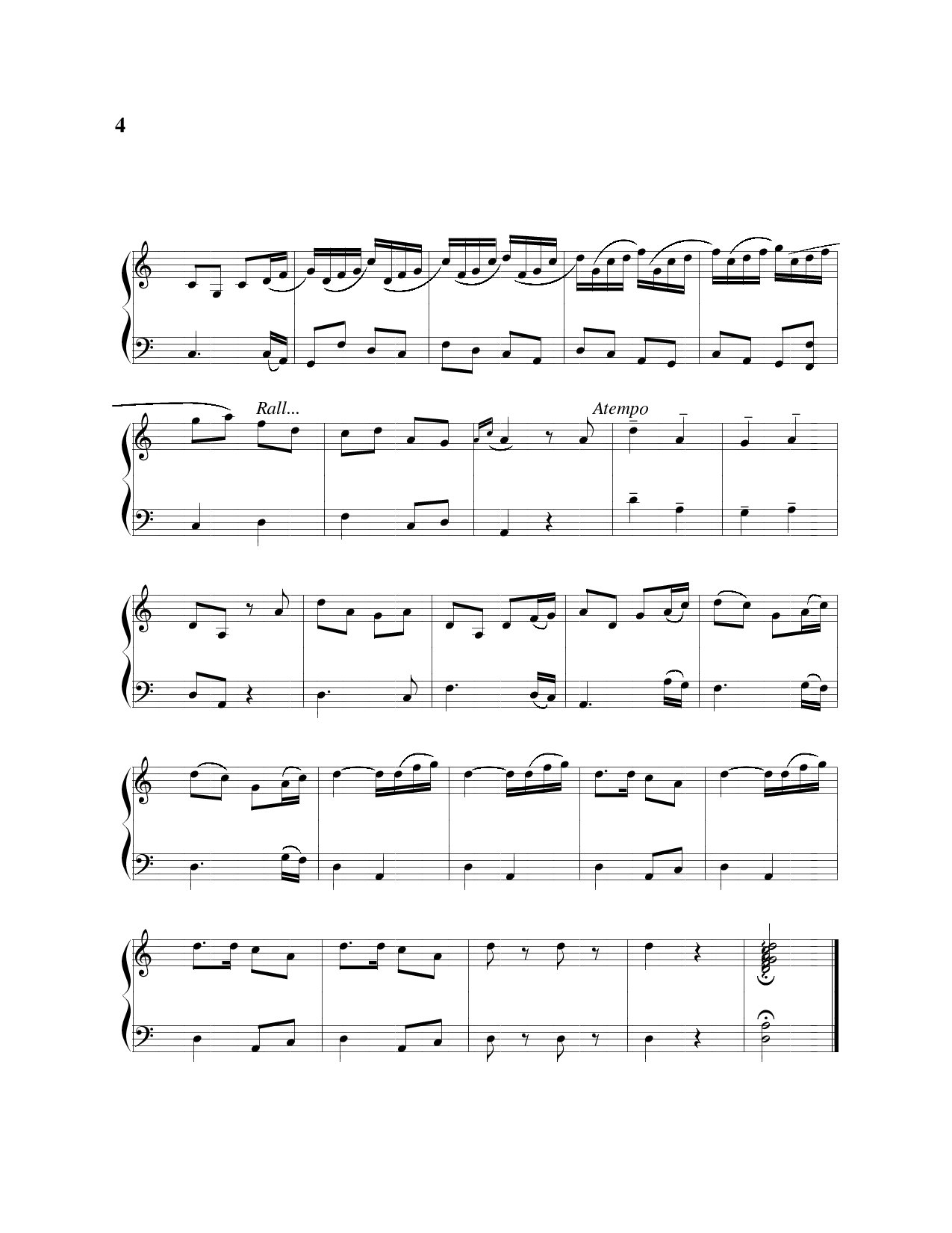 Page 2 of Sheet music PDF Khai tấu - Viết Chung