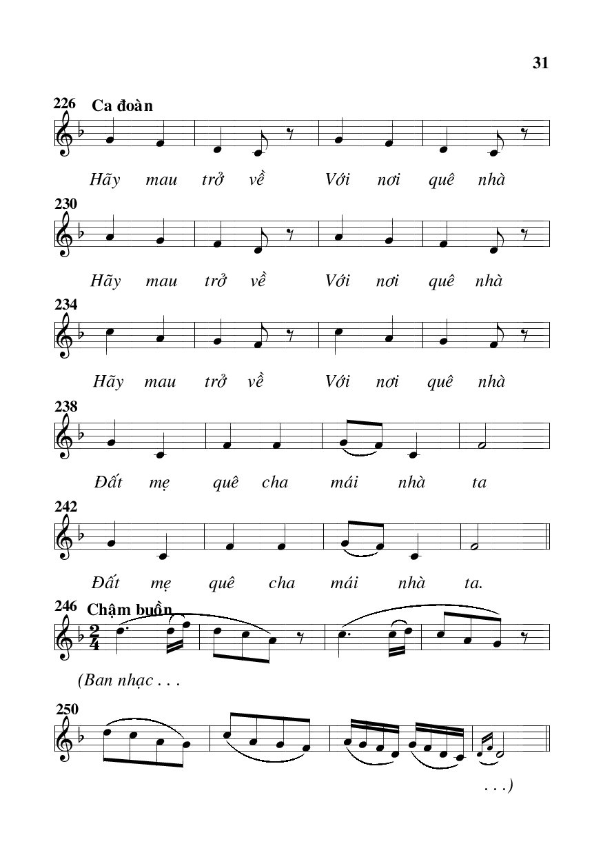 Page 11 of Sheet music PDF Ca cảnh giáng sinh - Viết Chung