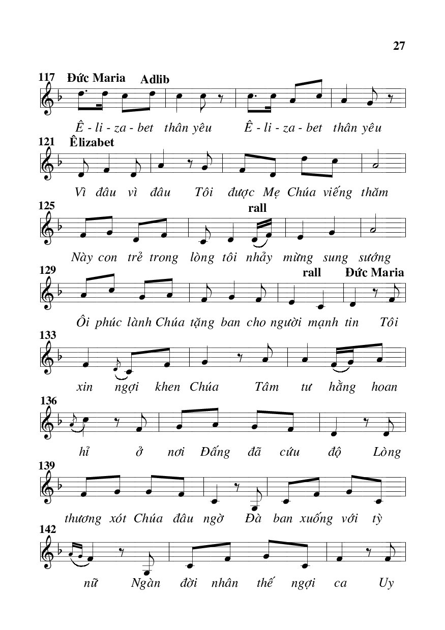 Page 7 of Sheet music PDF Ca cảnh giáng sinh - Viết Chung