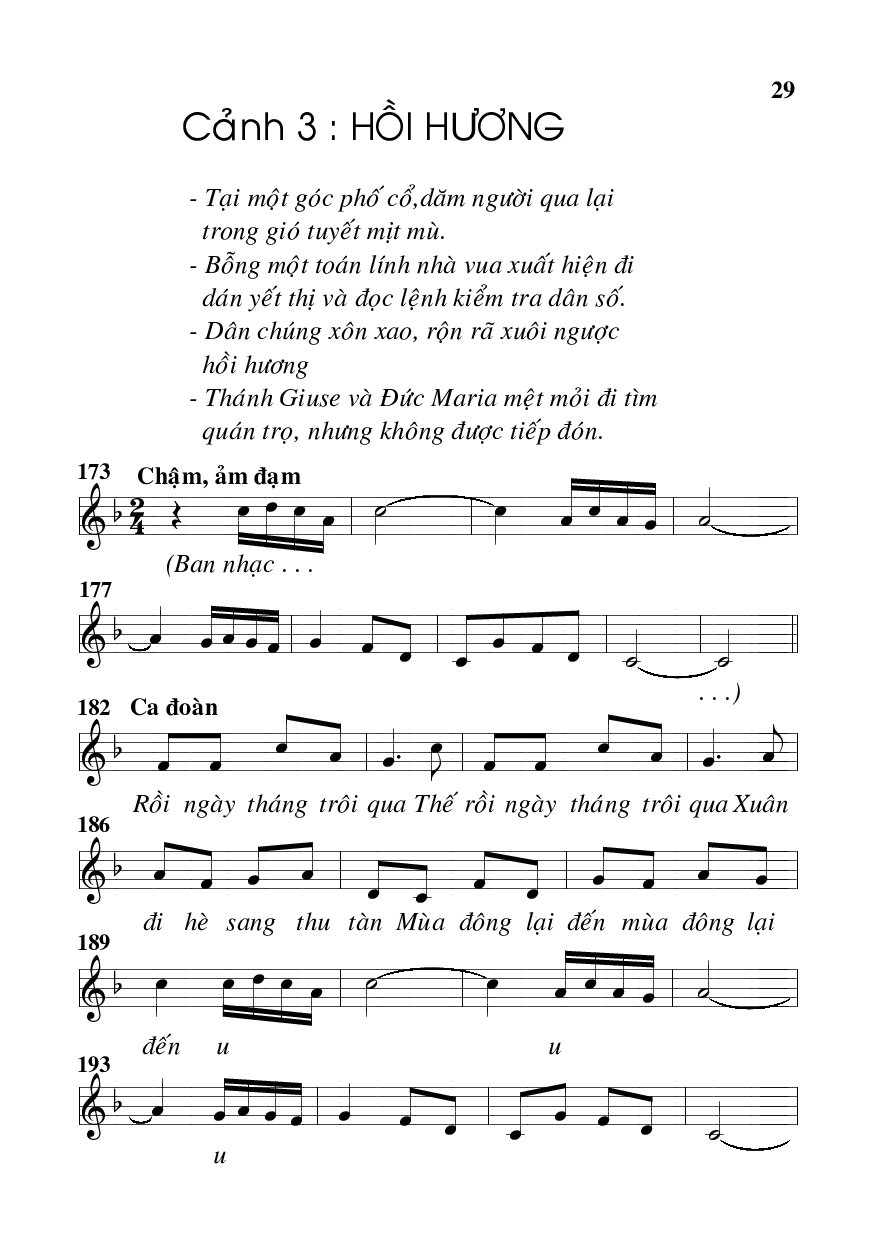Page 9 of Sheet music PDF Ca cảnh giáng sinh - Viết Chung